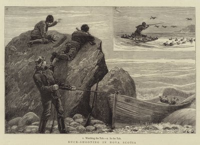 Duck-Shooting in Nova Scotia by John Charles Dollman